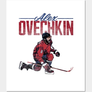 Alex Ovechkin Washington Retro Posters and Art